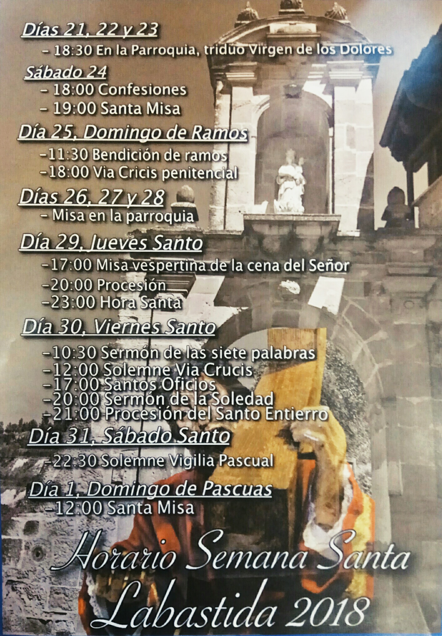 Semana Santa en Labastida/Bastida 2018 Labastida/Bastida